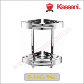 KỆ GÓC 2 TẦNG KASSANI KSG2-167 KỆ GÓC 2 TẦNG KASSANI KSG2-167